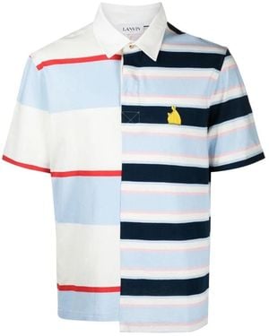 Lanvin Polo Shirts - Blue