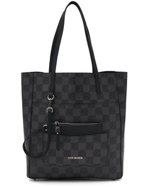 Steve Madden Tassen ,Zwart ,Leer Crossbody Tas