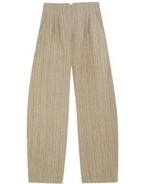 Cortana Tapered Trousers - Natural