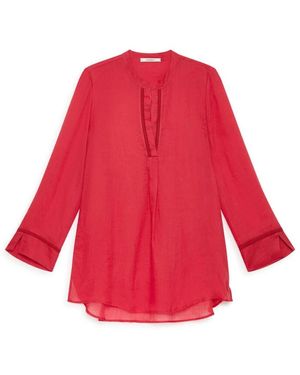 Maliparmi Blouses - Red