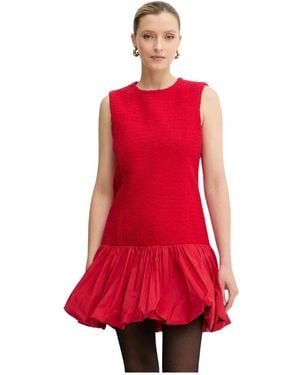 Patou Short Dresses - Rojo