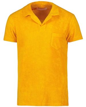 Orlebar Brown Polo Shirts - Giallo