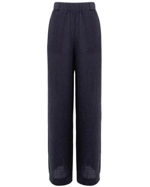 Alpha Studio Wide Pants - Blue