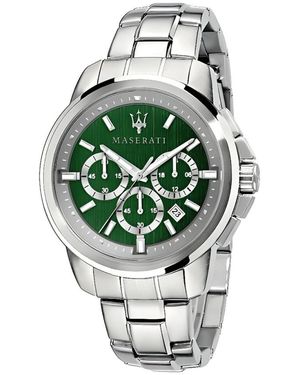 Maserati Accessoires ,Grijs ,Successo Chronograph - Metallic