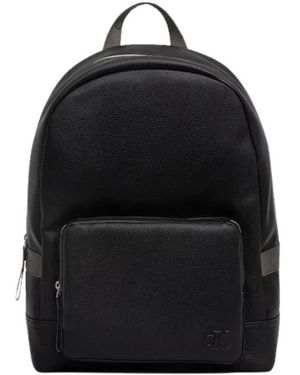 Calvin Klein Cargo Runder Rucksack - Schwarz