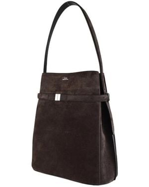 TOTEME Gürtel-Tasche Aus Wildleder - Schwarz
