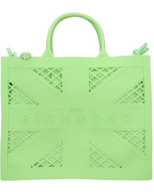 John Richmond Tassen ,Groen ,Rubber Bag