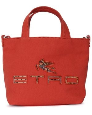 Etro Tote Bags - Red