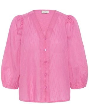 Kaffe Shirt - Roze