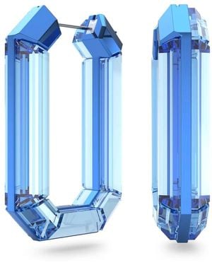 Swarovski Lucent Kreolen - Blauw