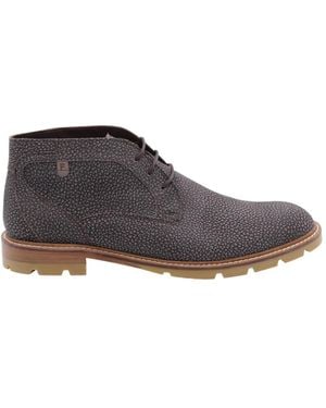 Floris Van Bommel Lace-Up Boots - Grey