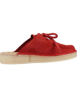 Clarks Mules - Rosso