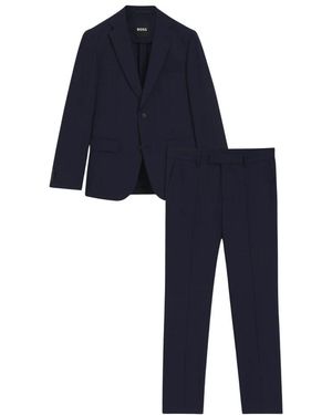 BOSS Single Breasted Suits - Azul