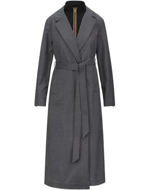 K-Way Jassen ,Grijs ,Wol Jorance 3L Wool Grisaille - Zwart
