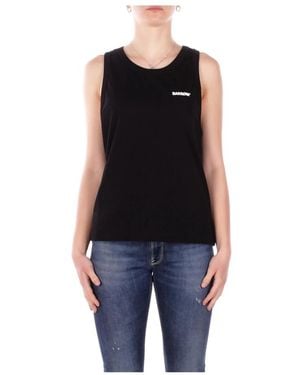 Barrow Sleeveless Tops - Negro