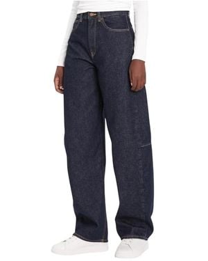 Calvin Klein Loose-Fit Jeans - Blue