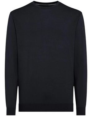 Rrd Round-Neck Knitwear - Blue
