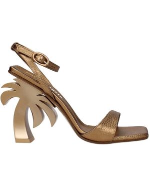Palm Angels High Heel Sandals - Metallizzato