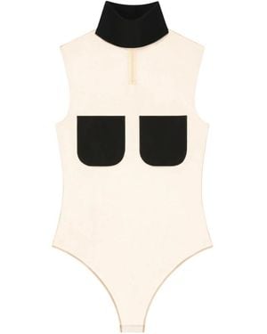 Courreges Two Pocket Illusion Body - Zwart