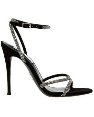 Steve Madden Funkelnde High Heel Sandalen Für Besondere Anlässe - Schwarz