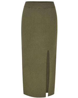 Gestuz Midi Skirts - Groen