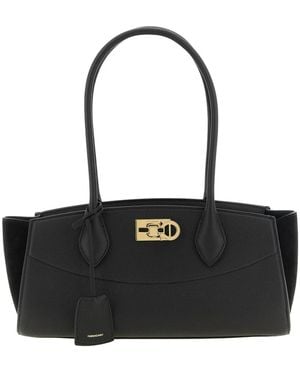 Ferragamo Shoulder Bags - Negro