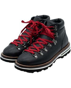 Monpiz Lace-Up Boots - Rood