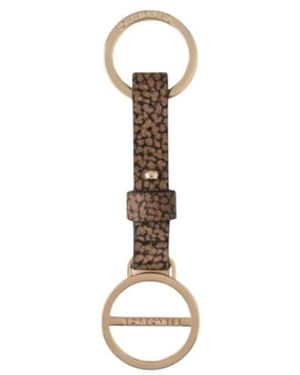 Borbonese Accessoires ,Zwart ,Sleutelhangers - Metallic