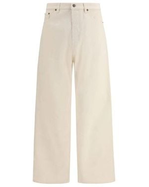 Valentino Garavani Wide Trousers - Natural