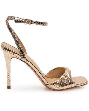 Michael Kors High Heel Sandals - Metallic