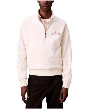Calvin Klein Sweatshirts - White