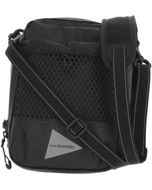 and wander Messenger Bags - Black