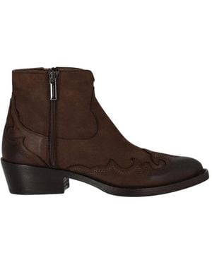 Duccio Del Duca Texan Enkellaars - Bruin