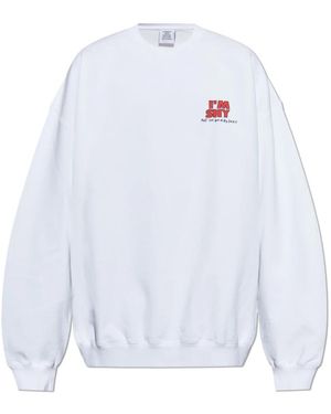 Vetements Sweatshirts - Blanco