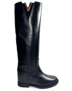Via Roma 15 High Boots - Blue