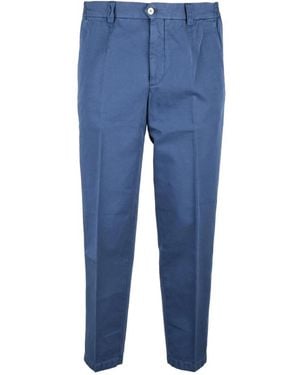 BRIGLIA Broeken ,Blauw ,Katoen Kostuumbroek
