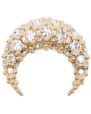 Marine Serre Earrings - Blanc