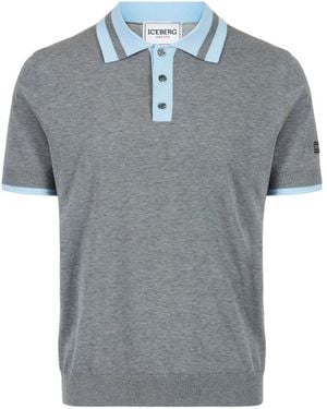 Iceberg Polo Shirts - Grey
