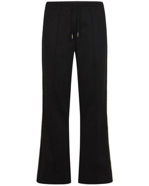 Burberry Wide Trousers - Nero