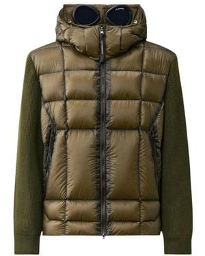 C.P. Company Goggle Padded Jacket - Groen