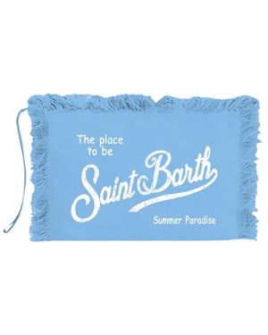 MC2 Saint Barth Tassen ,Blauw ,Vanity Clutch