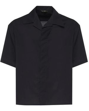Giuliano Galiano Short Sleeve Shirts - Black