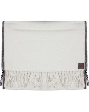 Eleventy Winter Scarves - Blanc