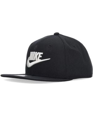 Nike Accessoires ,Zwart ,Katoen Flat Visor Cap