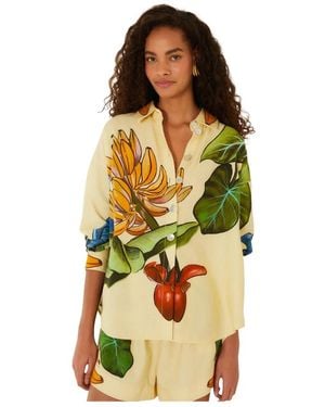 FARM Rio Shirts - Jaune