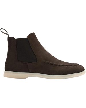 SCAROSSO Chelsea Boots - Brown