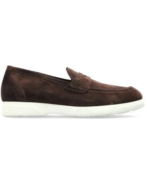 Kiton Wildleder-Loafer - Braun