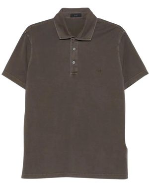 Fay Polo Shirts - Grey