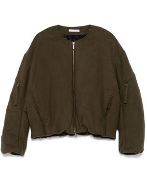 Helmut Lang Cocoon Bomber - Grün