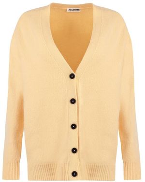 Jil Sander Cardigans - Natural